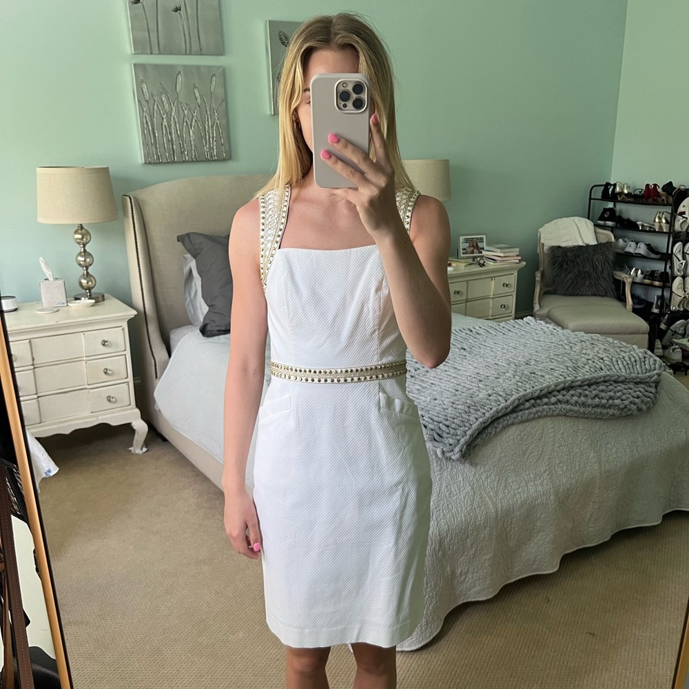 Lilly Pulitzer White Dress